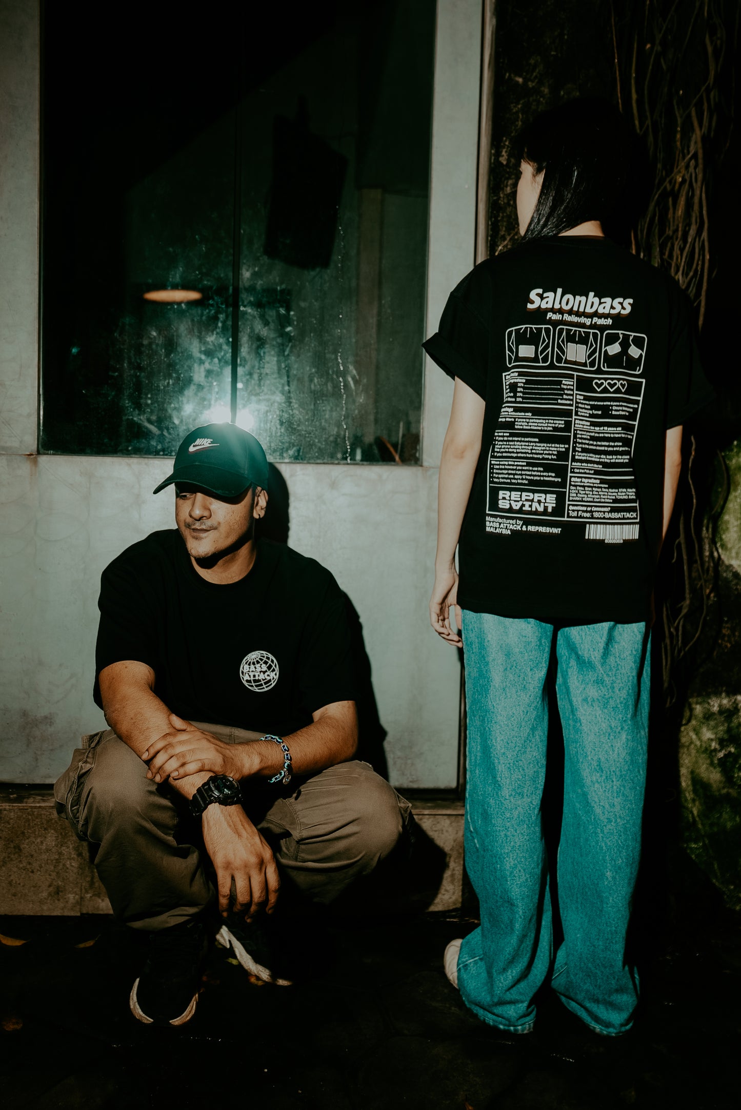BASS ATTACK 'SALONBASS' T-SHIRT